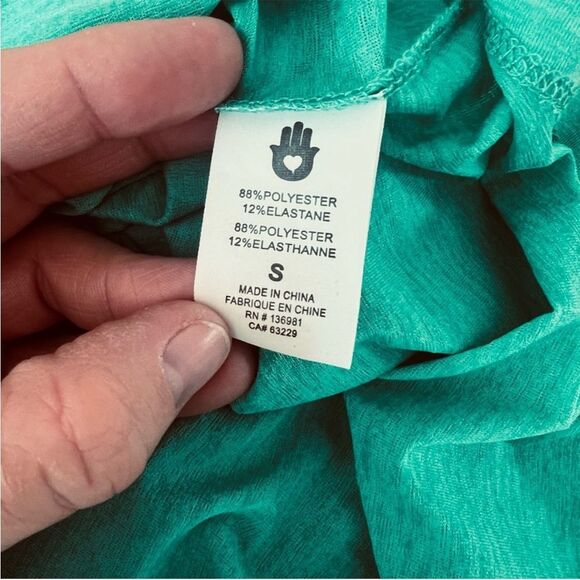 Spiritual Gangster Peloton Green Lightweight Active Muscle Tank - Picture 10 of 10